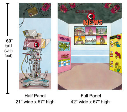 TV Studio panels